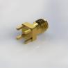 Buy cheap 3.5 Mm RF Coaxial Cable Connector Female To PCB Board Edge Mount RF 34GHz from wholesalers