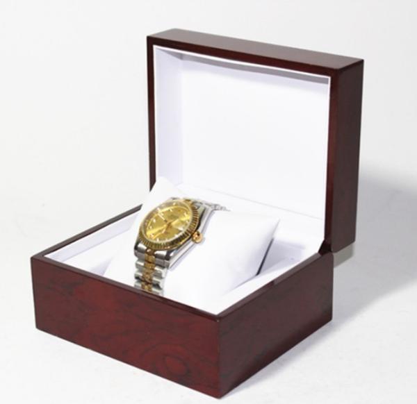 Buy cheap Classic Jewelry Wooden Box With White Leather Pillow , Wooden Watch Box from wholesalers