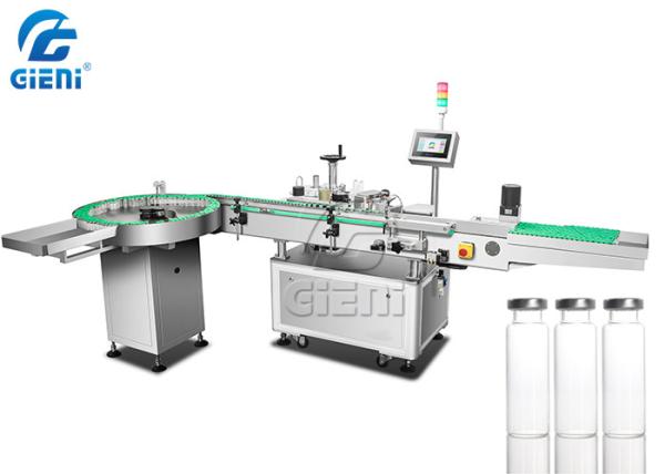 Buy cheap Cylindrical Packaging Bottle Label Applicator 300pc/M , Bottle Label Pasting Machine from wholesalers