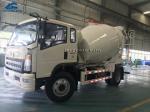 YN4102 Engine Light 6m3 HOWO Concrete Mixer Truck