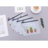 Buy cheap PVC / EVA Plastic Zip Folders For Paper Office Stationery Packing from wholesalers
