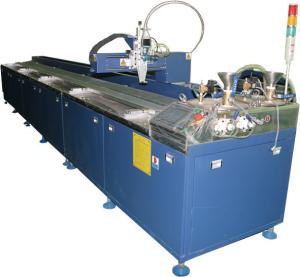 China Electric Driven Automatic LED Strip Glue Pouring Machine For Machinery Hardware Market on sale
