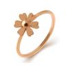 Buy cheap Small Daisy Decorative Ring Women Fashion Stainless Steel Jewelry from wholesalers