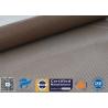 Buy cheap Brown PTFE Coated Fiberglass Mesh Fabric 580G 4x4MM High Strength Conveyor Belt from wholesalers