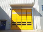 External 8000mm*8000mm High Speed PVC Shutter Door with 2.0mm Stainless Steel