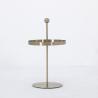 Buy cheap Small Stainless Steel End Table With Matt Champagne Gold Metal Base from wholesalers