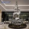 Buy cheap Large Forged Metal Sculpture Water Droplets And Splashes In Hotel Lobby from wholesalers