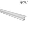 Buy cheap Laminate Aluminium LED Profile Light Channel 43*19mm Surface Mounted from wholesalers