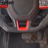 Buy cheap Alcantara Red Stripe Range Rover Sport Steering Wheel Custom Size Plain Weave from wholesalers