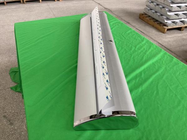 Wide base Aluminum Roll Up banner Stand 85x200cm for Printed Display Exhibition