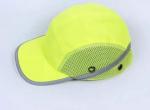 56cm-60cm Safety Bump Cap With Chin Strap Lightweight Green Bump Cap