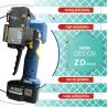 Buy cheap 27000mAh Portable Battery Powered Plastic Strapping Tool Plastic Strapping Machine 16mm Strap from wholesalers