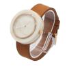 Buy cheap Marble Face Womens Watch With Leather Strap As Beautiful Gift from wholesalers