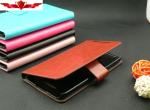 HTC X920E PU Leather Cases Multi Color Magnetic Buckle With Holder