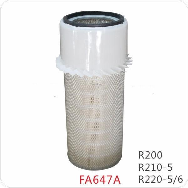 Buy cheap Engineer Machine Hyundai Excavator Air Filter from wholesalers