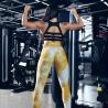 Buy cheap Tie Dye Xl Workout Leggings Polyester Spandex Material Butt Lifting Breathable from wholesalers