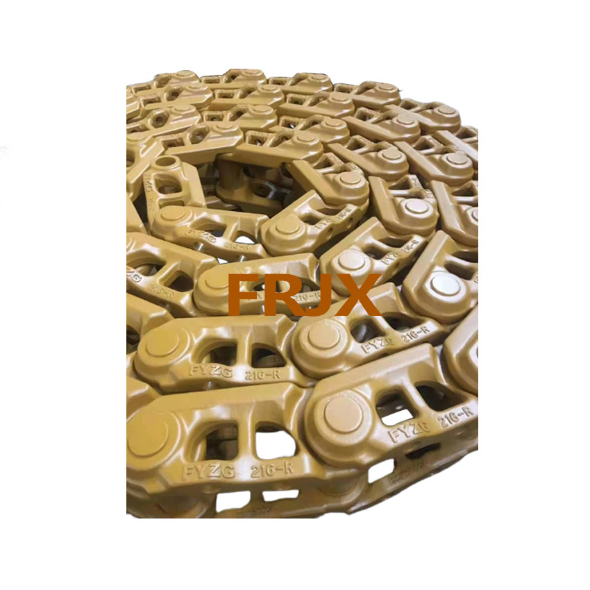 Smooth D6N Excavator Chain Link Assy Lubricate Chain 37L Track Link Assembly