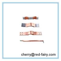 Buy cheap Supply metal flat braided flexible copper connector product