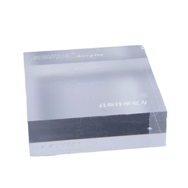 Buy cheap 100% Virgin Material PMMA Transparent Acrylic Sheets Customized Thickness from wholesalers