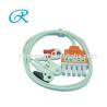 Buy cheap Siemens Drager 3 Lead / 5 Lead Disposable ECG Cables For Ecg Machine White Color PVC Material from wholesalers