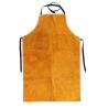 Buy cheap Yellow Cow Split Fire Resistant Barbeque Industrial Safety Clothing leather Welding Apron from wholesalers