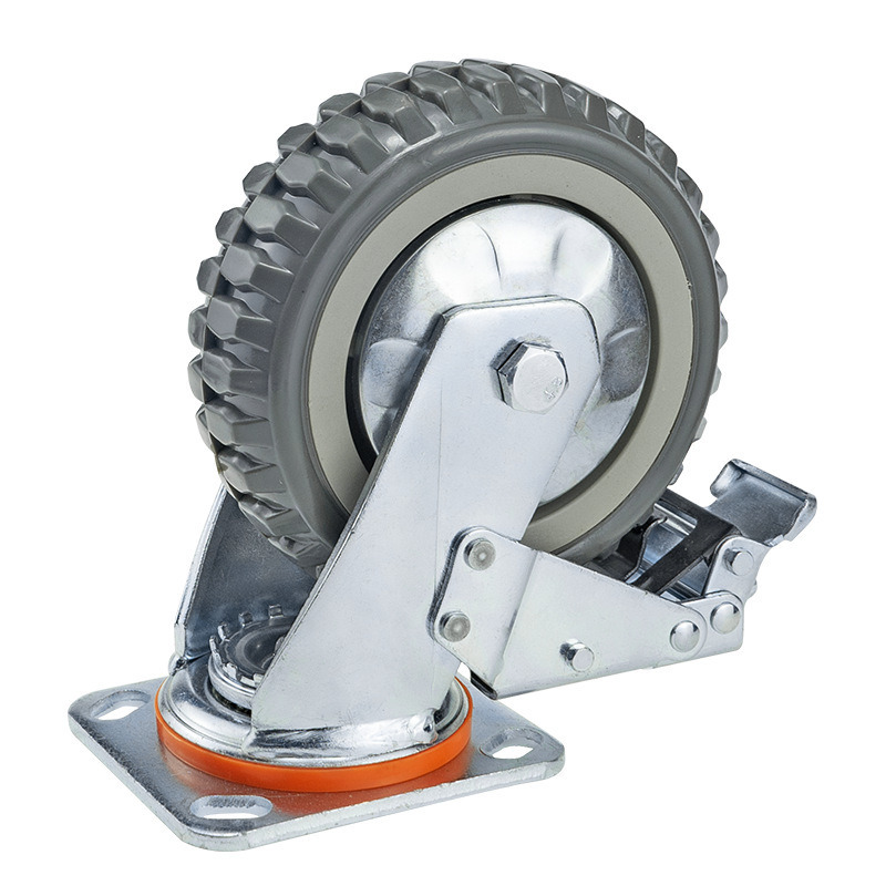 4inch 5inch 6inch 8inch Heavy Duty Rubber Free Caster