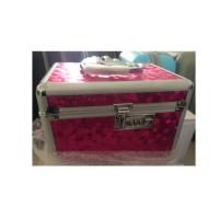Buy cheap 3 Pcs Set Square Makeup Storage Bag Case Aluminum Framed With Lock product