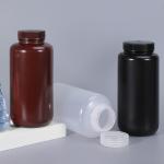 1000ml PP/HDPE Plastic Transparent Cylindrical Bottle with Leakproof Lid and