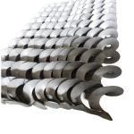US Custom Continuous Stainless Steel SS304 SS316 Shaftless Auger Screw for