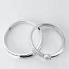 Buy cheap Crown Design Women12 Men18 Gold Engagement Couple Rings from wholesalers