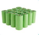 Green Lemon Scent Smell Recycled Waste Vest Pet Dog Poop Bag Set For Dogs