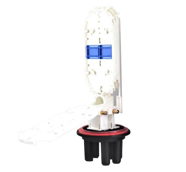 Buy cheap Vertical Outdoor Fiber Optic Splice Closure ABS IP68 12~96F from wholesalers
