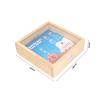 Buy cheap Natural Creative Wooden Storage Box For Travel Vacation Honeymoon Graduation Trip Adult Kids Piggy Bank Money Saving Box from wholesalers