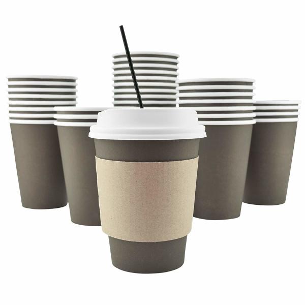 Buy cheap Food Grade Ink Offset Print 10oz Printed Takeaway Cups Size Optional from wholesalers