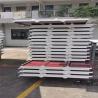 Buy cheap 1050 type wine red color 50mm eps construction panels for for prefabricated buildings from wholesalers