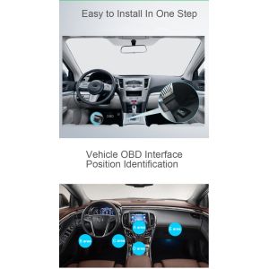 Buy cheap OBD2 16pin to Micro USB 5V 2A Diagnostic Charging Cable from wholesalers