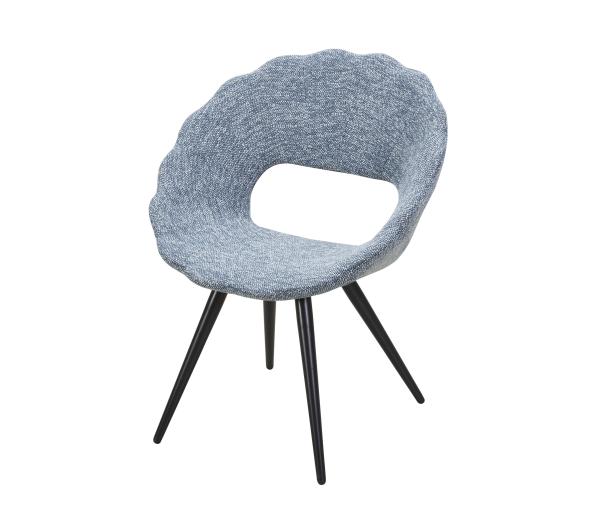 Buy cheap Comfort Fabric Modern Upholstered Dining Chairs 640*690*860mm from wholesalers