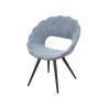 Buy cheap Comfort Fabric Modern Upholstered Dining Chairs 640*690*860mm from wholesalers