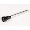 Buy cheap Red Black Small Metal Tobacco Pipe , Hookahs Straight Tube 72mm Length from wholesalers