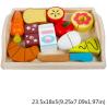 Buy cheap Water Paint 1.94in Wooden Fruit Cutting Set Kitchen Role Play from wholesalers