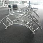 Professional Aluminum Stage Truss for Exhibition Booth Events , T6-6082 aluminum