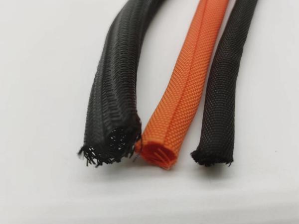 Buy cheap Abrasion Resistance Self Wrapping Sleeving Pet Braided Sleeving ROHS UL from wholesalers