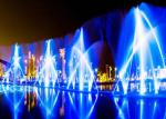 Visual Effects Rotating Fountain Nozzle , 3 Jet Outdoor Water Fountain Nozzles