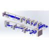 Buy cheap ZKS850 Pastry laminating line / capacity 1200kg/hr with diverse make up accessories and auto.panning machine from wholesalers