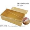 Buy cheap Custom Printing Logo Rigid Cardboard Luxury Flap Open Magnetic Folding Packaging Gift Box Clothing Cap Paper Boxes from wholesalers