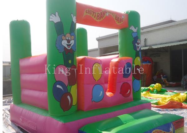 Buy cheap Customized Festival Amusement Commercial Bounce Houses For Kits from wholesalers
