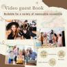 Buy cheap White Video Guest Book Plastic USB Compatible Phone Guestbook For Showers from wholesalers