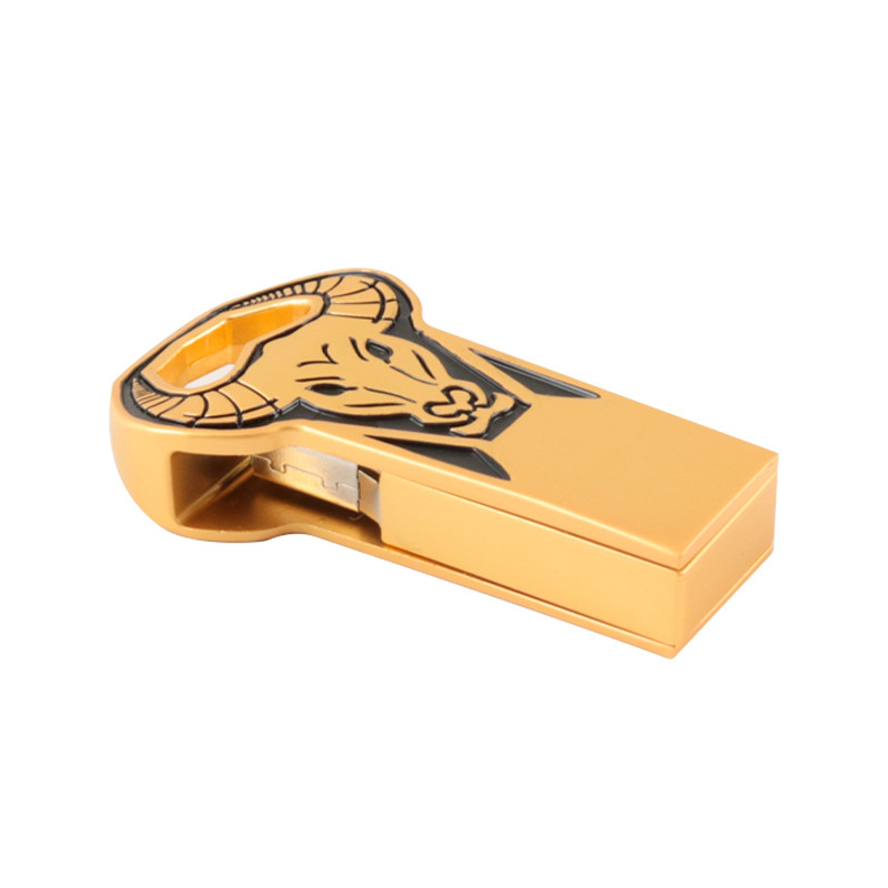 Minotaur Shape Usb 3.0 Metal Usb Flash Drive High Speed Reading Writing 100MB/S