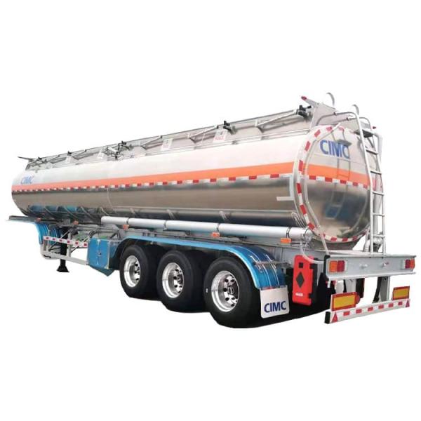 Buy cheap CIMC Tri/3 Axle 42000 Liters Aluminum Truck Fuel Tanks Trailer for Sale in Costa Rica from wholesalers