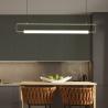 Buy cheap Modern Restaurant Chandelier Minimalist Bar Restaurant Indoor Rectangular Chandelier(WH-MI-406) from wholesalers
